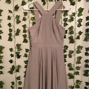 Grey Lulus Skater dress